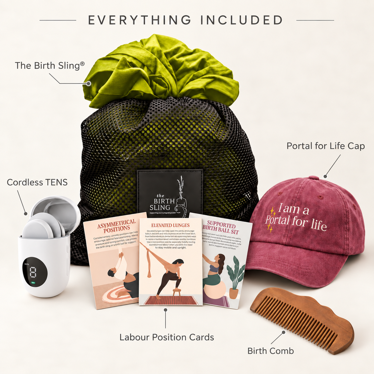 The Ultimate Birth Bundle - Wattle Green