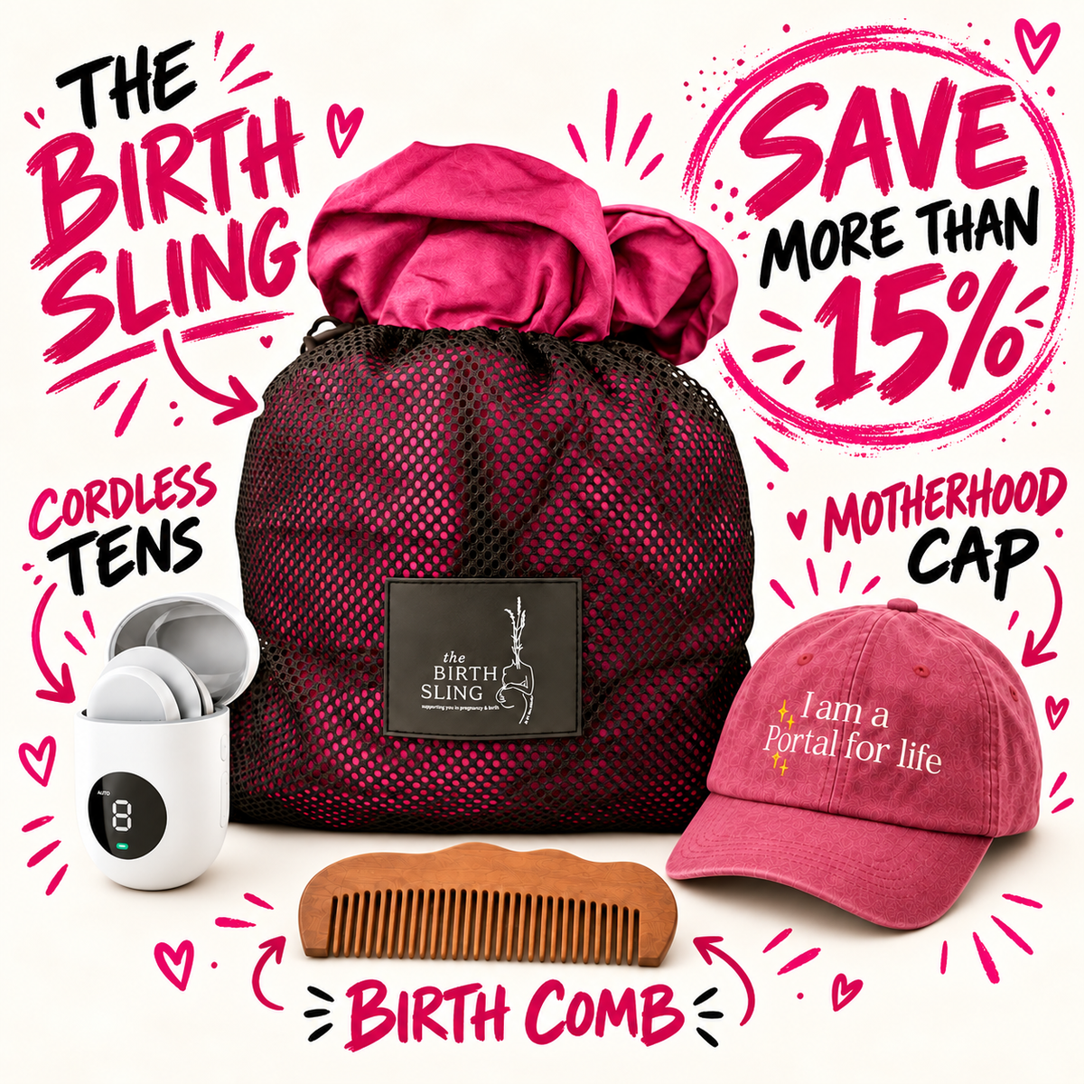 The Ultimate Birth Bundle - Grape
